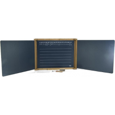 Jeujura - 8795-Tableau en Bois-Triptyque en Bois - Teinté Chene