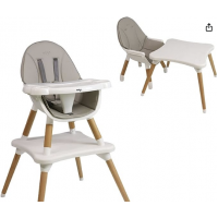 Chaise haute 2 en 1 EVA évolutive – à partir de 6 mois