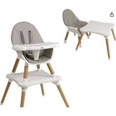 Chaise haute 2 en 1 EVA évolutive – à partir de 6 mois