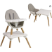 Chaise haute 2 en 1 EVA évolutive – à partir de 6 mois